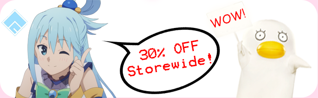 30 percent off storewide!
